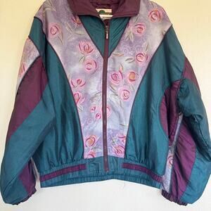 Vintage multi coloured floral print outbrook